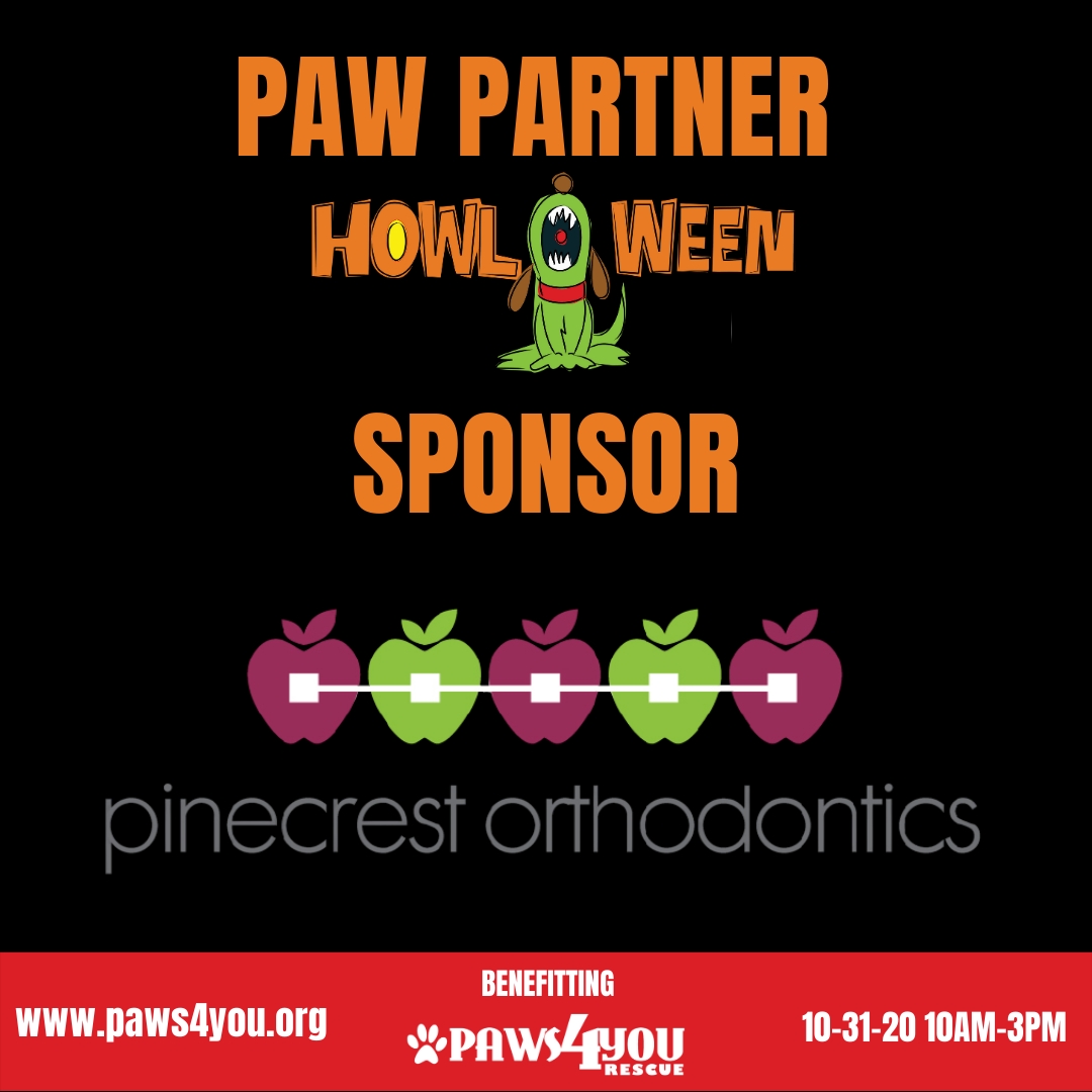 pinecrest paw partner howloween sponsor